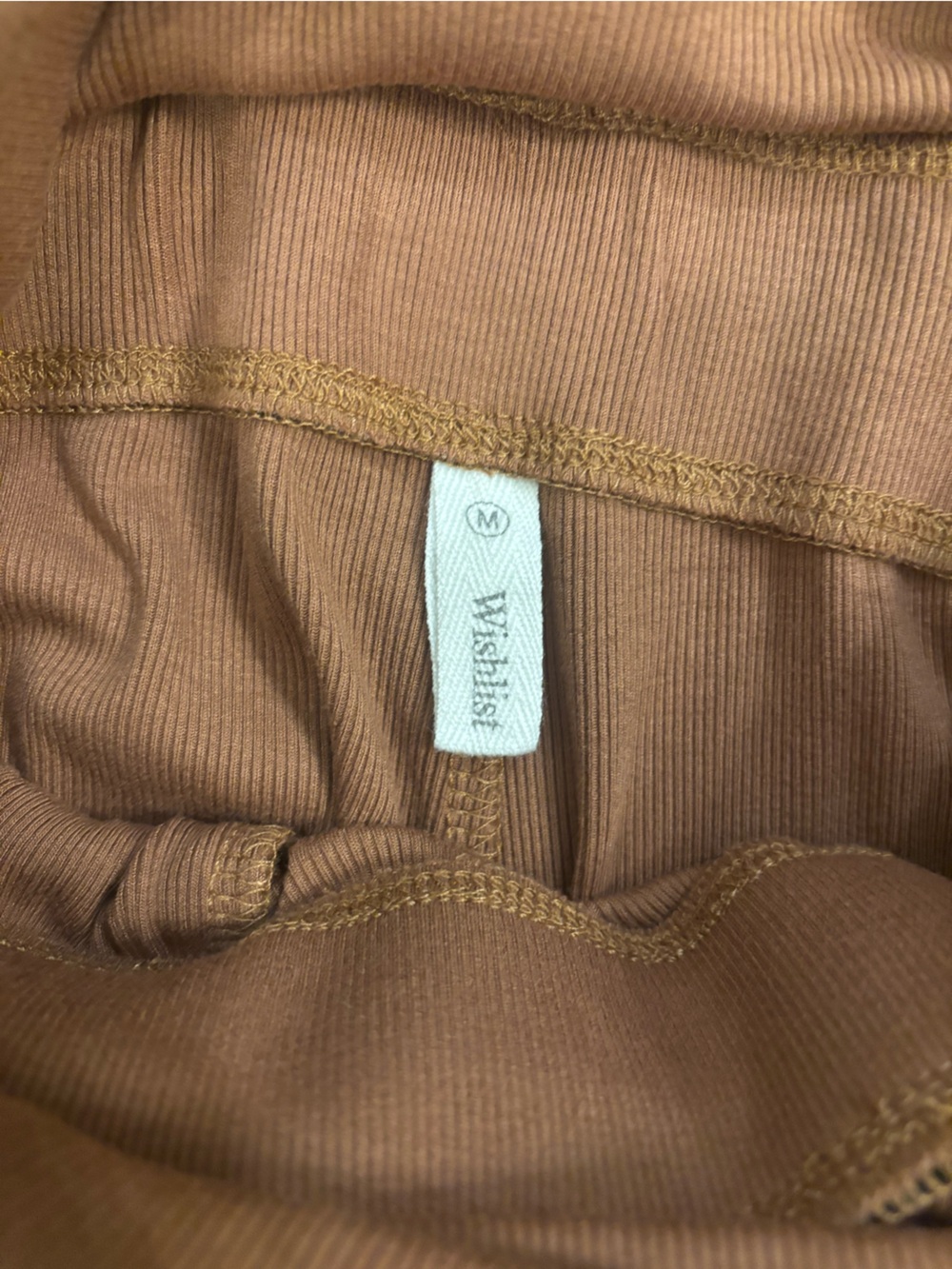Wishlist Chestnut Wide-Leg Jumpsuit with Drawstring - Picture 3 of 4